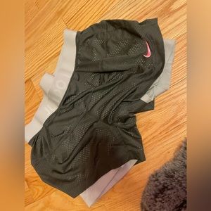 size small gray Nike shorts